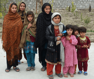 Meeting the widows and orphans of Jalalabad