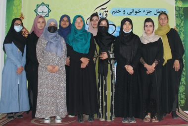 Women show courage to continue studying
